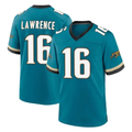 J.Jaguars #16 Trevor Lawrence Player Teal Prowler Throwback Limited Home Game Stitched Football Jersey