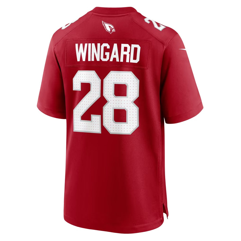 A.Cardinals #28 Andrew Wingard Cardinal Team Game Football Jersey