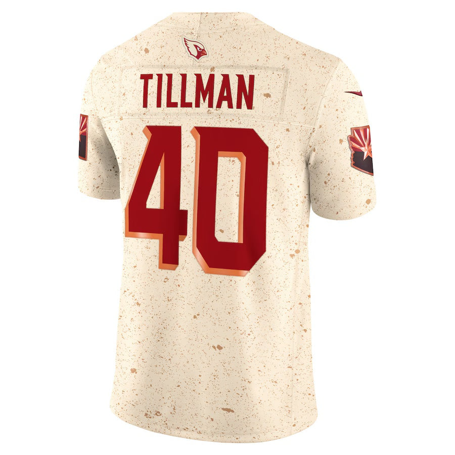 A.Cardinals #40 Pat Tillman 2025 Rivalries Collection Retired Player Limited Jersey - Natural