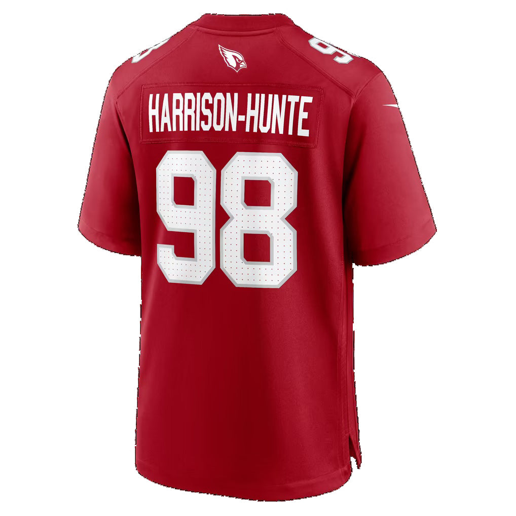 A.Cardinals #98 Jared Harrison-Hunte Cardinal Team Game Football Jersey