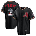 Arizona Diamondbacks #2 Geraldo Perdomo Player Black USA 250 Fourth of July Game Home Stitched Baseball Jersey