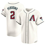 Arizona Diamondbacks #2 Geraldo Perdomo Player Cream Limited Home Game Stitched Baseball Jersey