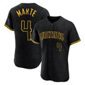 Arizona Diamondbacks #4 Ketel Marte Player Black Snake Skin City Limited Elite Home Game Stitched Baseball Jersey