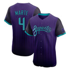 Arizona Diamondbacks #4 Ketel Marte Player Purple City Connect Limited Elite Home Game Stitched Baseball Jersey