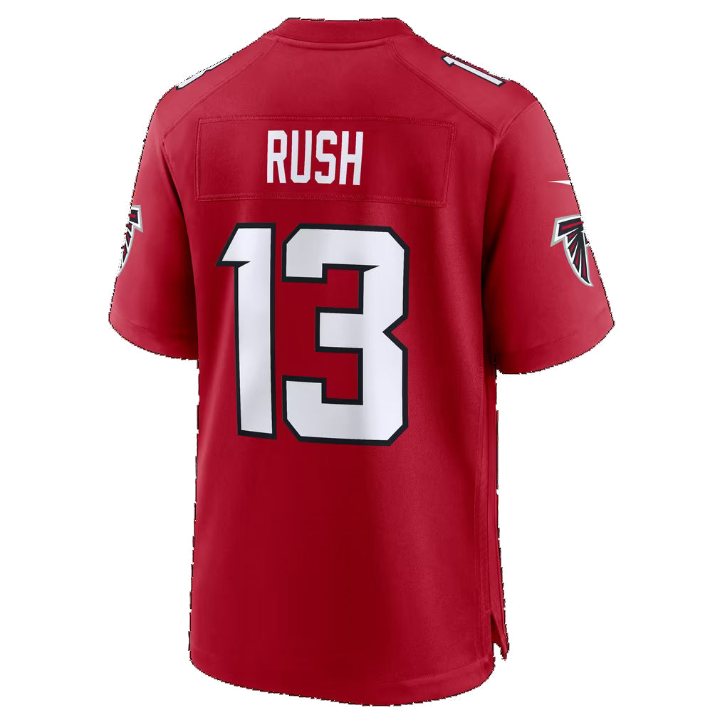 A.Falcons #13 Cooper Rush Red Team Game Football Jersey
