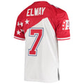 AFC #7 John Elway Mitchell & Ness White-Red Pro Bowl Authentic Football Jersey