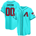 Arizona Diamondbacks 2024 Cool Base Custom Jersey V2 – Teal Baseball Jersey