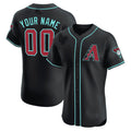 Arizona Diamondbacks 2024 Flex Base Custom Jersey – Black Baseball Jersey