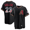 Arizona Diamondbacks #23 Zac Gallen Player Black USA 250 Fourth of July Game Home Stitched Baseball Jersey