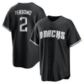 Arizona Diamondbacks #2 Geraldo Perdomo Player Black Game Home Stitched Baseball Jersey