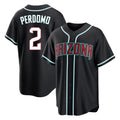 Arizona Diamondbacks #2 Geraldo Perdomo Player Black Home Game Stitched Baseball Jersey