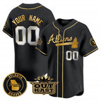 Atlanta Braves Atliens Vapor Premier Limited Custom Jersey – Black Baseball Jersey