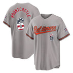 Baltimore Orioles #6 Ryan Mountcastle Player Gray USA 250 Fourth of July Home Game Stitched Baseball Jersey
