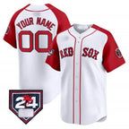 Boston Red Sox 2024 Spring Training Patch Vapor Premier Limited Custom Jersey –  White Red Baseball Jersey