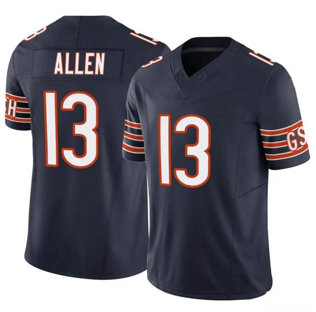 C.Bears #13 Keenan Allen Navy 2023 F.U.S.E. Vapor Stitched Football Jersey