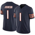 C.Bears #1 Jaylon Johnson Navy 2024 F.U.S.E. Vapor Stitched Football Jersey