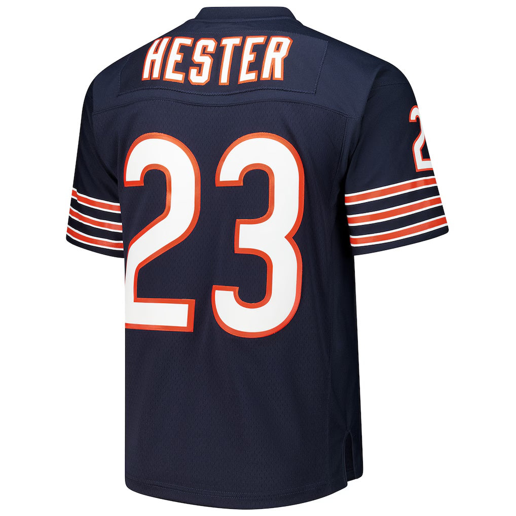 C.Bears #23 Devin Hester Mitchell & Ness Navy Legacy Replica Football Jersey