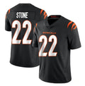 C.Bengals #22 Geno Stone BLack Vapor Untouchable Limited Stitched Football Jersey