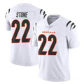 C.Bengals #22 Geno Stone White Vapor Untouchable Limited Stitched Football Jersey