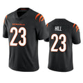 C.Bengals #23 Daxton Hill Black Vapor Untouchable Limited Stitched Football Jersey