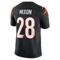 C.Bengals #28 Joe Mixon Black Vapor Untouchable Limited Football Jersey