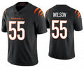 C.Bengals #55 Logan Wilson 2021 Black New Vapor Untouchable Limited Stitched Football Jersey