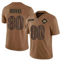 C.Bengals #80 Andrei Iosivas Player Brown Salute To Service Limited Football Jersey