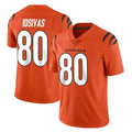C.Bengals #80 Andrei Iosivas Player Orange Vapor Limited Game Football Jersey