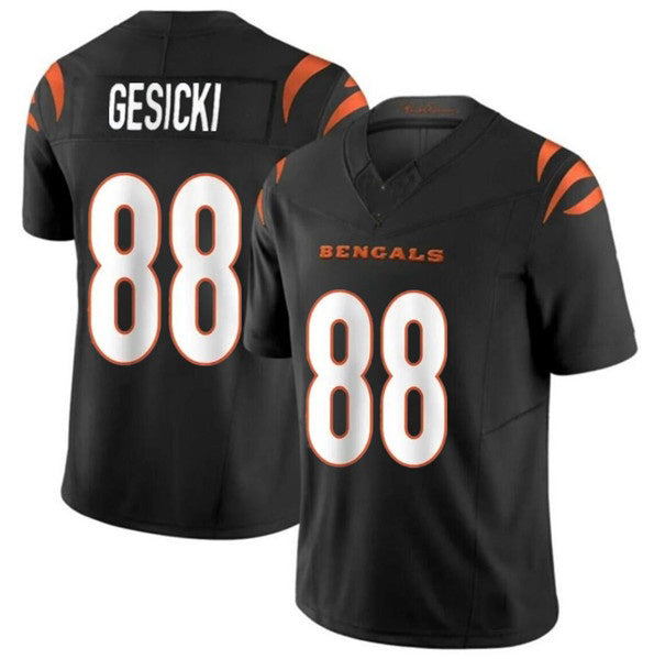 C.Bengals #88 Mike Gesicki Black 2024 F.U.S.E. Vapor Untouchable Limited Stitched Football Jersey