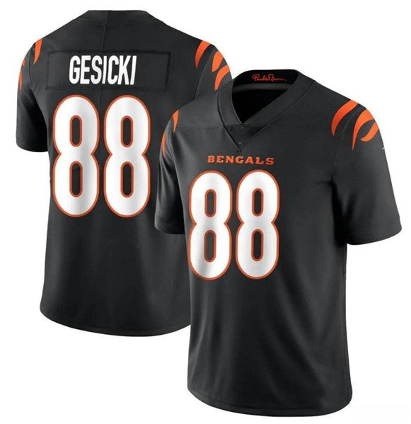 C.Bengals #88 Mike Gesicki Black Vapor Untouchable Limited Stitched Football Jersey