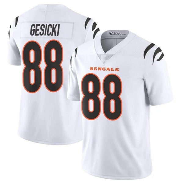 C.Bengals #88 Mike Gesicki White Vapor Untouchable Limited Stitched Football Jersey