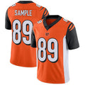C.Bengals #89 Drew Sample Orange Alternate Stitched Vapor Untouchable Limited Football Jersey