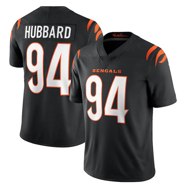 C.Bengals #94 Sam Hubbard 2021 Black Vapor Untouchable Limited Stitched Football Jersey