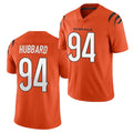 C.Bengals #94 Sam Hubbard 2021 Orange Vapor Untouchable Limited Stitched Football Jersey