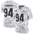 C.Bengals #94 Sam Hubbard 2024 F.U.S.E Arctic Camo Salute To Service Limited Stitched Football Jersey