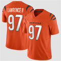 C.Bengals #97 Dexter Lawrence II Orange 2026 F.U.S.E. Vapor Untouchable Limited Stitched Football Jersey