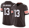 C.Browns #13 Corey Bojorquez Brown F.U.S.E. Vapor Limited Stitched Football Jersey