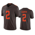 C.Browns #2 Amari Cooper Brown Color Rush Vapor Untouchable Limited Stitched Football Jersey