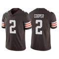 C.Browns #2 Amari Cooper Brown Vapor Untouchable Limited Stitched Football Jersey