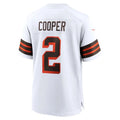 C.Browns #2 Amari Cooper White Alternate Game Jersey Stitched American Football Jersey