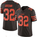 C.Browns #32 Jim Brown Brown 2016 Color Rush Stitched Limited Football Jersey