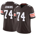 C.Browns #74 Elgton Jenkins Brown 2026 F.U.S.E. Vapor Limited Stitched Football Jersey