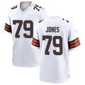 C.Browns #79 Dawand Jones Player White Home Game Football Jersey