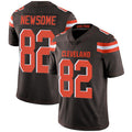 C.Browns #82 Ozzie Newsome Brown Team Color Stitched Vapor Untouchable Limited Football Jersey