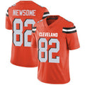 C.Browns #82 Ozzie Newsome Orange Alternate Stitched Vapor Untouchable Limited Football Jersey