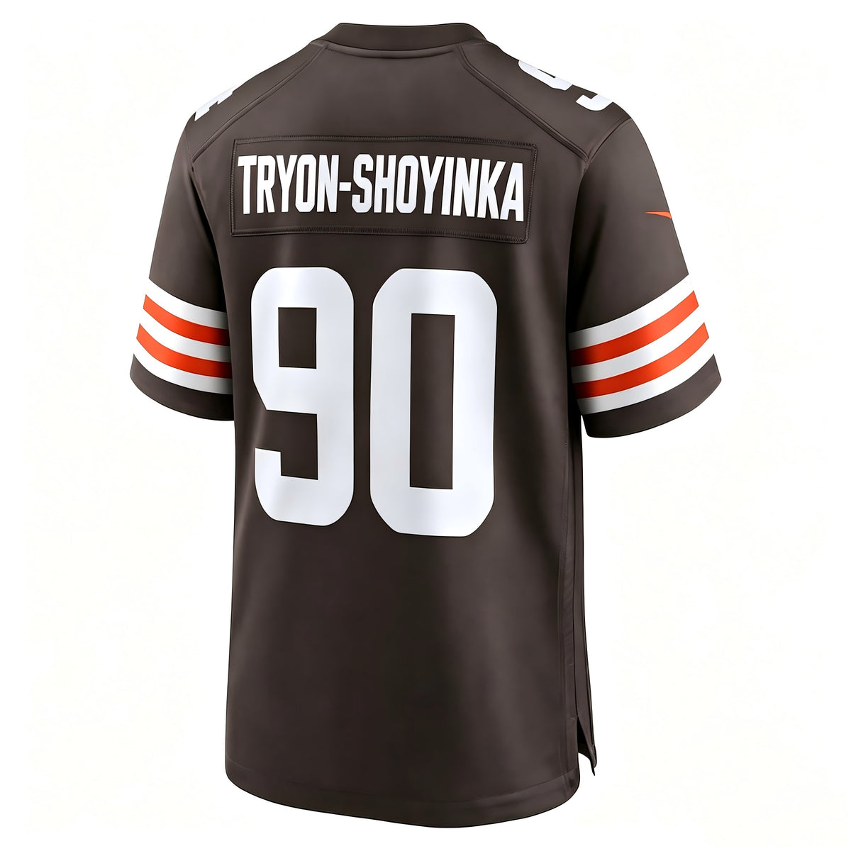 C.Browns #90 Joe Tryon-Shoyinka Brown Team Game Football Jersey
