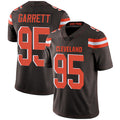 C.Browns #95 Myles Garrett Brown Team Color Stitched Vapor Untouchable Limited Football Jersey
