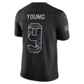 C.Panthers #9 Bryce Young Black 2026 Salute to Service Stitched Limited Football Jersey