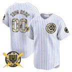 Chicago Cubs Armed Forces Day Vapor Premier Limited Custom Jersey – White Baseball Jersey