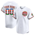 Chicago Cubs Mexico Vapor Premier Limited Custom Jersey – All Stitched-White Baseball Jersey
